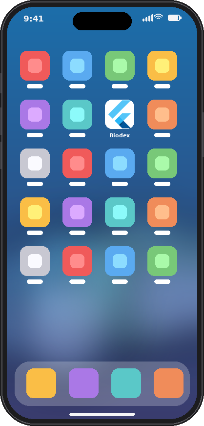 Home screen